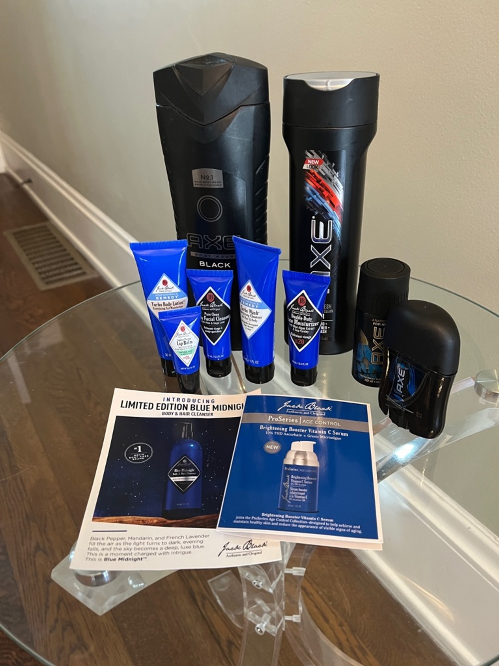 Variety of Men’s AXE  Body Toiletries